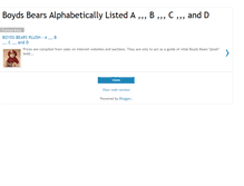 Tablet Screenshot of boydsbears-a-thru-b.blogspot.com