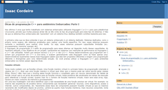 Desktop Screenshot of icordeiro.blogspot.com