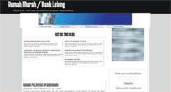 Desktop Screenshot of lelong2u.blogspot.com