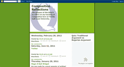 Desktop Screenshot of comp2reflections.blogspot.com