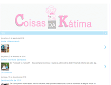 Tablet Screenshot of coisasdakatima.blogspot.com