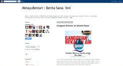 Desktop Screenshot of melayubestari.blogspot.com