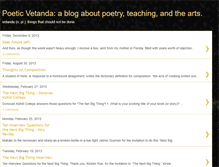 Tablet Screenshot of poeticvetanda.blogspot.com