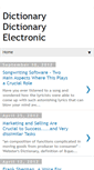 Mobile Screenshot of dictionary-dictionary-electronic.blogspot.com