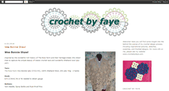 Desktop Screenshot of crochetbyfaye.blogspot.com