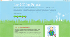Desktop Screenshot of ecomiudosfelizes.blogspot.com