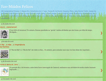 Tablet Screenshot of ecomiudosfelizes.blogspot.com