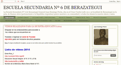 Desktop Screenshot of escuelasecundaria6berazategui.blogspot.com