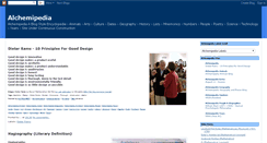 Desktop Screenshot of alchemipedia.blogspot.com