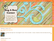Tablet Screenshot of bugaboocorner.blogspot.com
