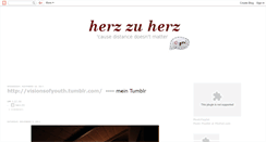 Desktop Screenshot of herzzuherz.blogspot.com