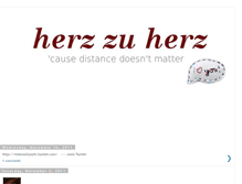 Tablet Screenshot of herzzuherz.blogspot.com