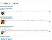 Tablet Screenshot of alfurqonfoundation.blogspot.com