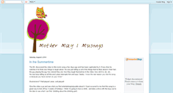 Desktop Screenshot of mothermayimusings.blogspot.com