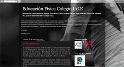 Desktop Screenshot of educacionfisicaiale.blogspot.com