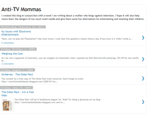 Tablet Screenshot of anti-tvmommas.blogspot.com
