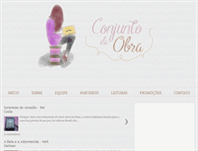 Tablet Screenshot of conjuntodaobra.blogspot.com