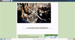 Desktop Screenshot of freedomfighters-josema.blogspot.com