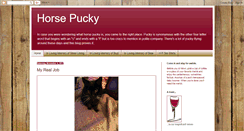 Desktop Screenshot of pam-horsepucky.blogspot.com