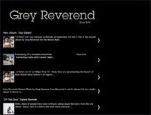 Tablet Screenshot of greyreverend.blogspot.com