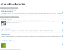 Tablet Screenshot of otrasnoticiasbohemias.blogspot.com