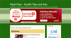 Desktop Screenshot of pipitotips.blogspot.com