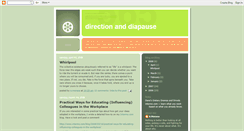 Desktop Screenshot of directionanddiapause.blogspot.com