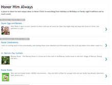 Tablet Screenshot of honorhimalways.blogspot.com