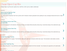 Tablet Screenshot of open-cup-bra.blogspot.com
