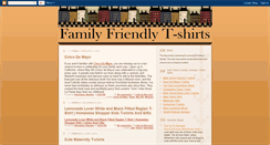 Desktop Screenshot of familyfriendlytees.blogspot.com