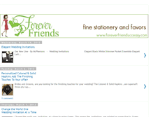 Tablet Screenshot of foreverfriendsinvitations.blogspot.com