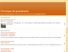 Tablet Screenshot of chroniquedeguantanamo.blogspot.com