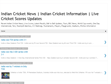 Tablet Screenshot of indian-cricket-news.blogspot.com