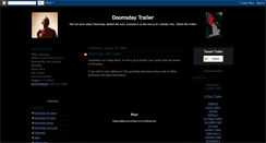 Desktop Screenshot of doomsday-trailer.blogspot.com