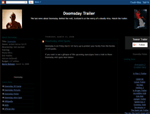 Tablet Screenshot of doomsday-trailer.blogspot.com