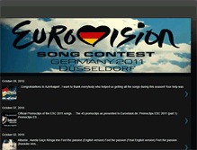 Tablet Screenshot of eurovisionsongcontest2011downloads.blogspot.com