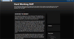 Desktop Screenshot of hardlyworkingstiffs.blogspot.com