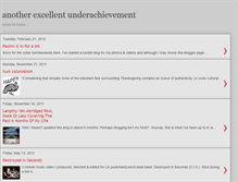 Tablet Screenshot of excellentunderachievement.blogspot.com