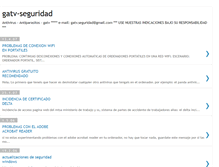 Tablet Screenshot of gatv-seguridad.blogspot.com
