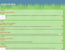 Tablet Screenshot of greencolander.blogspot.com