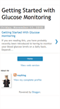 Mobile Screenshot of gettingstartedwithglucosemonitoring.blogspot.com