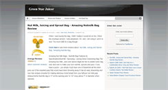 Desktop Screenshot of green-star-juicer.blogspot.com