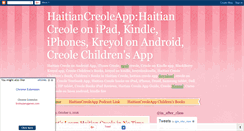 Desktop Screenshot of haitiancreoleapp.blogspot.com