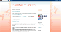 Desktop Screenshot of mybakingclasses.blogspot.com