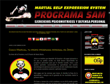 Tablet Screenshot of programasam.blogspot.com