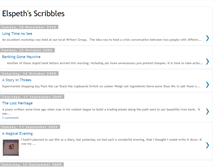 Tablet Screenshot of elspethsscribbles.blogspot.com