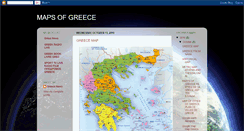 Desktop Screenshot of mapsofgreece.blogspot.com