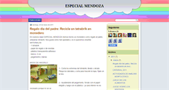 Desktop Screenshot of especialmendoza.blogspot.com