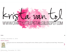 Tablet Screenshot of craftylittlepigtails.blogspot.com