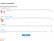 Tablet Screenshot of marilyn-cancermamario.blogspot.com